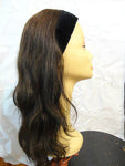 European BandFall 22" Medium Brown with Highlights #4 - wigs, Women's Wigs - kosher, Malky Wigs - Malky Wigs
