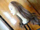 European BandFall 26" Straight Light Brown Highlights #14/8 - wigs, Women's Wigs - kosher, Malky Wigs - Malky Wigs