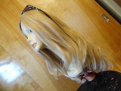 European Multidirectional 22" Straight Blonde with Highlights #24/14/12 - wigs, Women's Wigs - kosher, Malky Wigs - Malky Wigs