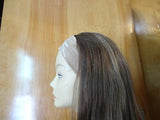 European BandFall 26" Light Brown with Highlights #14/8 - wigs, Women's Wigs - kosher, Malky Wigs - Malky Wigs