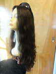 European Multidirectional 26" Wavy Medium Brown #4 - wigs, Women's Wigs - kosher, Malky Wigs - Malky Wigs