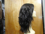 European Multidirectional 16" Wavy Darkest Brown #2 - wigs, Women's Wigs - kosher, Malky Wigs - Malky Wigs