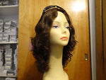 European Multidirectional 16" Wavy Brown with Highlights - wigs, Women's Wigs - kosher, Malky Wigs - Malky Wigs