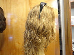 European Multidirectional 16" Wavy Dirty Blonde with Streaks #16/10 - wigs, Women's Wigs - kosher, Malky Wigs - Malky Wigs