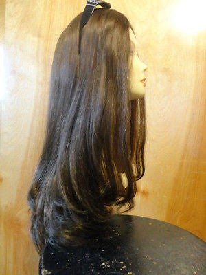European Multidirectional 26" Straight Medium Brown #6 - wigs, Women's Wigs - kosher, Malky Wigs - Malky Wigs