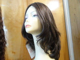 European Multidirectional 16" Straight Medium Brown #8/4 - wigs, Women's Wigs - kosher, Malky Wigs - Malky Wigs