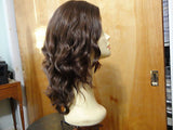 European Multidirectional 16" Wavy Medium Brown  8/6 - wigs, Women's Wigs - kosher, Malky Wigs - Malky Wigs