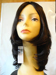 European Multidirectional 16" Straight Darkest Brown #2 - wigs, Women's Wigs - kosher, Malky Wigs - Malky Wigs