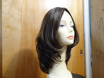 European Multidirectional 16" Straight Medium Brown #8/4 - wigs, Women's Wigs - kosher, Malky Wigs - Malky Wigs