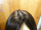 European Multidirectional 16" Straight Medium Brown #8/4 - wigs, Women's Wigs - kosher, Malky Wigs - Malky Wigs