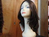 European Multidirectional 16" Straight Medium Brown #8/4 - wigs, Women's Wigs - kosher, Malky Wigs - Malky Wigs