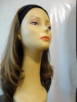 European BandFall 22" Light Brown with Highlights #14/8 - wigs, Women's Wigs - kosher, Malky Wigs - Malky Wigs