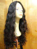 European Multidirectional 26" Wavy Soft Black #1B - wigs, Women's Wigs - kosher, Malky Wigs - Malky Wigs