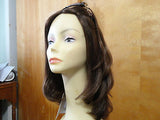 European Multidirectional 16" Straight Medium Brown with Highlights - wigs, Women's Wigs - kosher, Malky Wigs - Malky Wigs