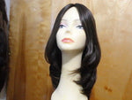 European Multidirectional 16" Straight Darkest Brown with Highlights #6-2 - wigs, Women's Wigs - kosher, Malky Wigs - Malky Wigs