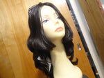 European Multidirectional 16" Straight Soft Black #1B - wigs, Women's Wigs - kosher, Malky Wigs - Malky Wigs