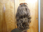 European Multidirectional 16" Wavy Brown with Highlights #4/8/10 - wigs, Women's Wigs - kosher, Malky Wigs - Malky Wigs