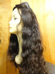 European Multidirectional 26" Wavy Soft Black #1B - wigs, Women's Wigs - kosher, Malky Wigs - Malky Wigs