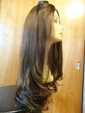 European Multidirectional 26" Straight Medium Brown #6 - wigs, Women's Wigs - kosher, Malky Wigs - Malky Wigs