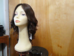 European Multidirectional 16" Wavy Medium Brown  8/6 - wigs, Women's Wigs - kosher, Malky Wigs - Malky Wigs