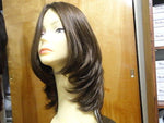 European Multidirectional 16" Straight Medium Brown #8/4 - wigs, Women's Wigs - kosher, Malky Wigs - Malky Wigs