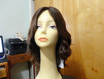 European Multidirectional 16" Wavy Medium Brown  8/6 - wigs, Women's Wigs - kosher, Malky Wigs - Malky Wigs