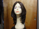 European Multidirectional 16" Straight Medium Brown #8/4 - wigs, Women's Wigs - kosher, Malky Wigs - Malky Wigs