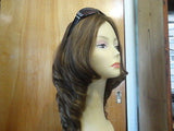 European Multidirectional 16" Straight Medium Brown with Highlights #10/6/8 - wigs, Women's Wigs - kosher, Malky Wigs - Malky Wigs