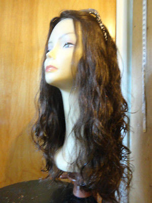 European Multidirectional 22" Wavy Medium Brown #4 - wigs, Women's Wigs - kosher, Malky Wigs - Malky Wigs