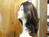 European Multidirectional 16" Straight Medium Brown #8/4 - wigs, Women's Wigs - kosher, Malky Wigs - Malky Wigs