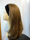 European BandFall 22" Light Brown with Highlights #14/8 - wigs, Women's Wigs - kosher, Malky Wigs - Malky Wigs