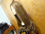 European Multidirectional 26" Straight Lightest Brown/Blonde #14/8 - wigs, Women's Wigs - kosher, Malky Wigs - Malky Wigs