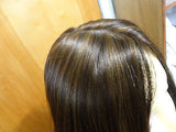 European Multidirectional 16" Straight Medium Brown #8/4 - wigs, Women's Wigs - kosher, Malky Wigs - Malky Wigs