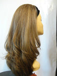 European BandFall 22" Light Brown with Highlights #14/8 - wigs, Women's Wigs - kosher, Malky Wigs - Malky Wigs