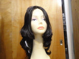 European Multidirectional 16" Straight Soft Black #1B - wigs, Women's Wigs - kosher, Malky Wigs - Malky Wigs