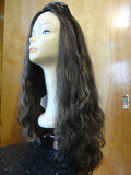 European Multidirectional 26" Wavy Medium Brown #8/4 - wigs, Women's Wigs - kosher, Malky Wigs - Malky Wigs