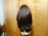European Multidirectional 16" Straight Medium Brown #8/6 - wigs, Women's Wigs - kosher, Malky Wigs - Malky Wigs