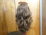 European Multidirectional 16" Wavy Brown with Highlights #4/8/10 - wigs, Women's Wigs - kosher, Malky Wigs - Malky Wigs