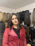 European Multidirectional 15" Straight Brown with Highlights #8/4