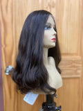 European Multidirectional Lace front 21" Wavy #4/8 Small Layers