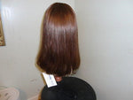 Remy Human Hair Bandfall Medium Brown with Highlights #8/4 - wigs, Women's Wigs - kosher, Malky Wigs - Malky Wigs