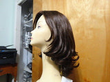Remy Human Hair Medium Brown with Highlights #8/4 - wigs, Women's Wigs - kosher, Malky Wigs - Malky Wigs