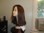 Remy Human Hair Darkest Brown with Highlights #6-2 - wigs, Women's Wigs - kosher, Malky Wigs - Malky Wigs
