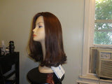 Remy Human Hair Darkest Brown with Highlights #6-2 - wigs, Women's Wigs - kosher, Malky Wigs - Malky Wigs