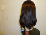 Remy Human Hair Darkest Brown with Highlights #6-2 - wigs, Women's Wigs - kosher, Malky Wigs - Malky Wigs