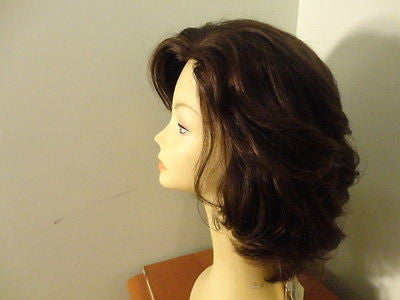 Remy Human Hair Dark Brown #4 - wigs, Women's Wigs - kosher, Malky Wigs - Malky Wigs