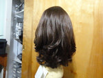 Remy Human Hair Medium Brown with Highlights #8/4 - wigs, Women's Wigs - kosher, Malky Wigs - Malky Wigs