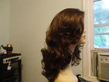 Remy Human Hair Dark Brown with Highlights #6/2 - wigs, Women's Wigs - kosher, Malky Wigs - Malky Wigs